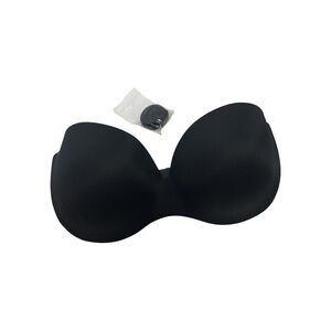 Warner's Strapless Adhesive Backless Bra - Black
